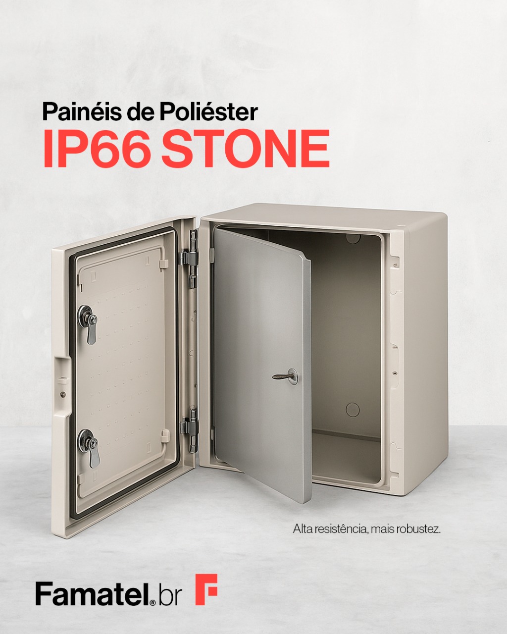 Painel Poliester IP66 STONE